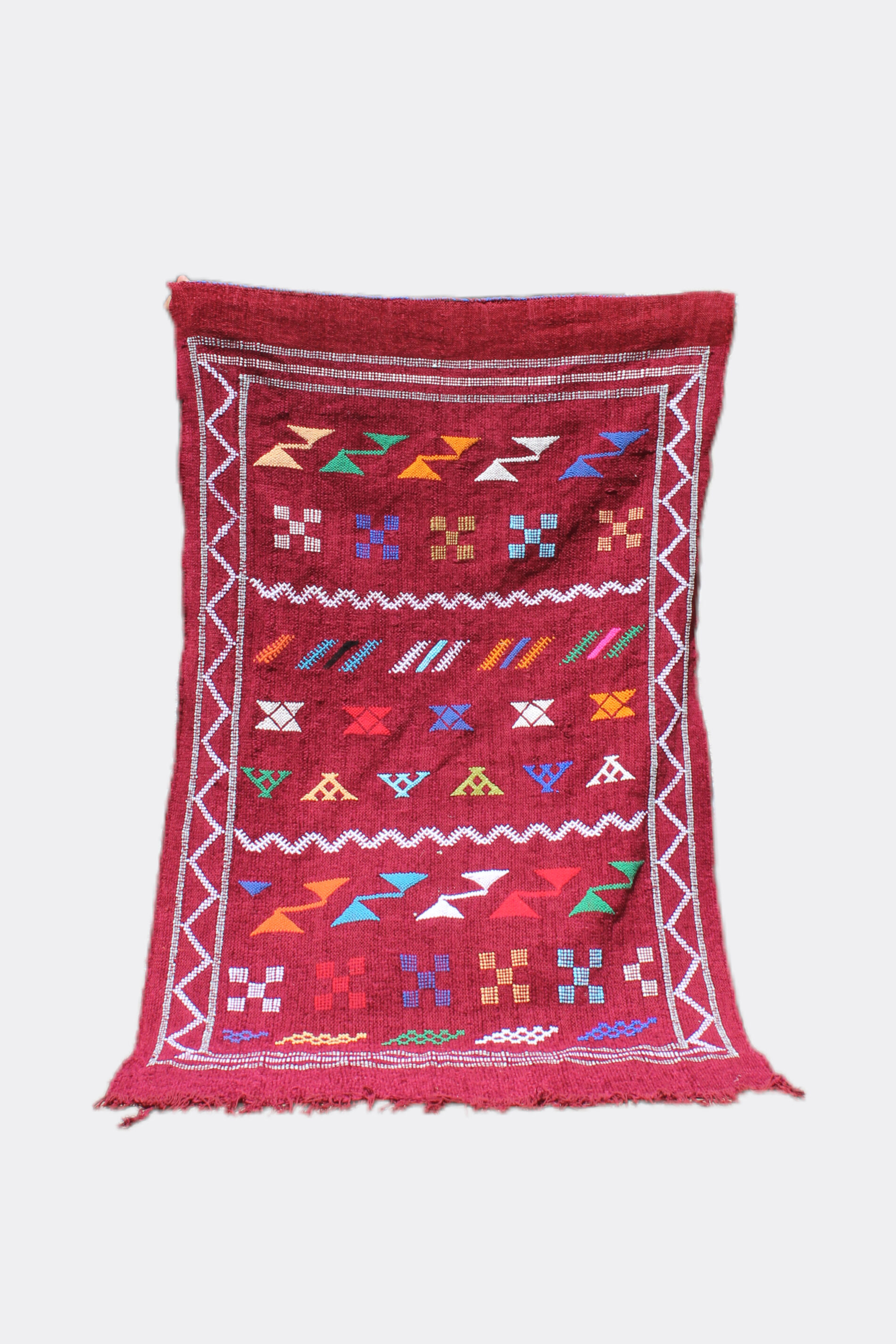 Crimson Sahara Tapestry